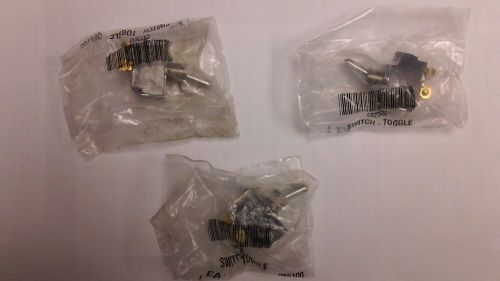 Carling spst switch 3a 250v or 6a 125v (pack of 3) for sale