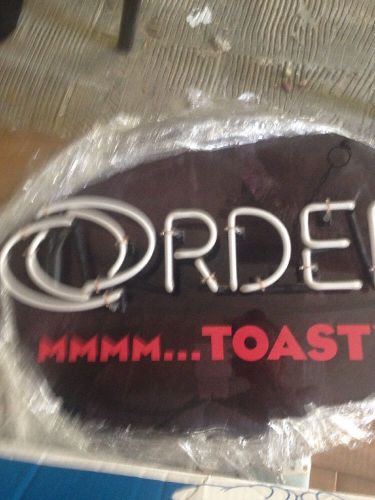 Order Mm....toast Neon Sign Q Neon Sign 27x19