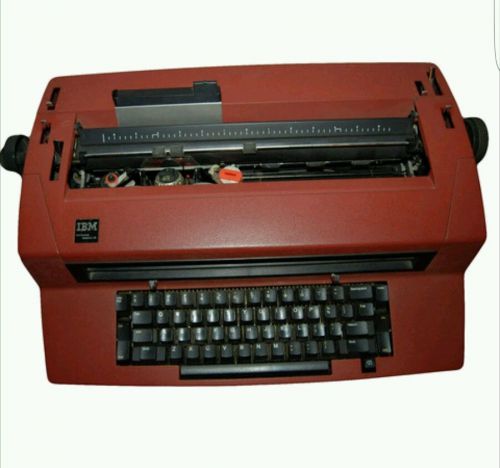 Rare! Vintage IBM Red Selectric III