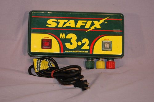 Stafix M3.2 Mains Powered Fence Energiser, Powers up to 20 miles at 3.2 Joules!