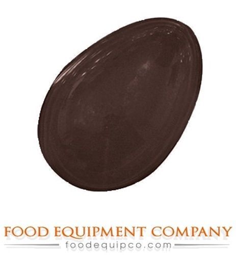 Paderno 47865-23 Chocolate Mold egg 4.375&#034; L x 3-1/8&#034; W x 1.5&#034; H 2 per sheet