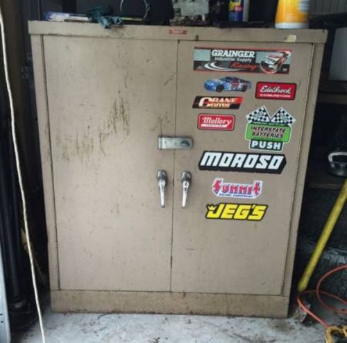 Parent Metal Company Manufacturing Garage Basement Storage Cabinet 48x36x18 NJ