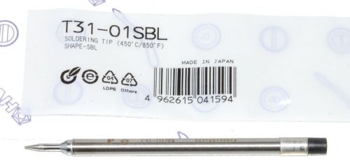 Hakko T31-01SBL Conical Tip, 850°F / 450°C R0.2 x 13.7mm For FX-100 Authentic