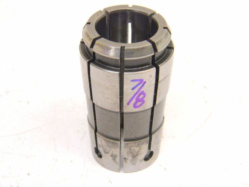 Used tg100 x 7/8&#034; single angle collet tg-100 x .875&#034; for sale