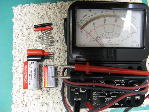 Simpson 260 series 8 volt - ohm - milliammeter (top of the line) for sale