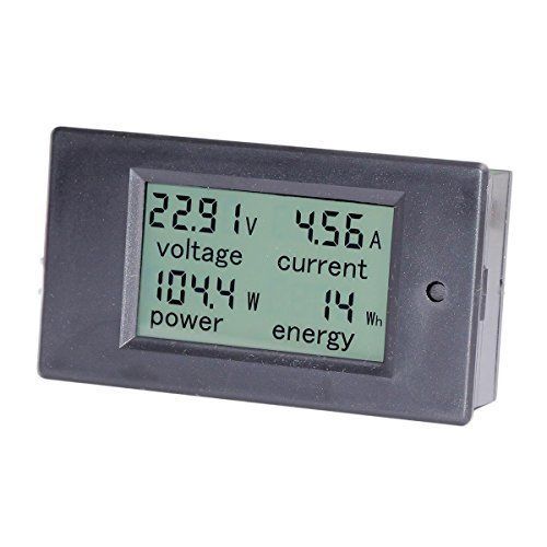 bayite DC 6.5-100V 0-20A LCD Display Digital Current Voltage Power Energy New