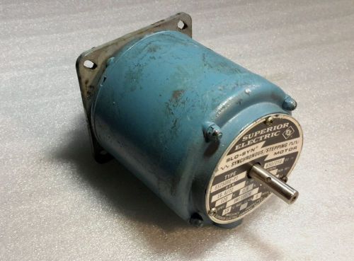 SUPERIOR ELECTRIC SS250BE-P1 SLO-SYN SYNCHRONOUS STEPPING MOTOR 120V .6A $299