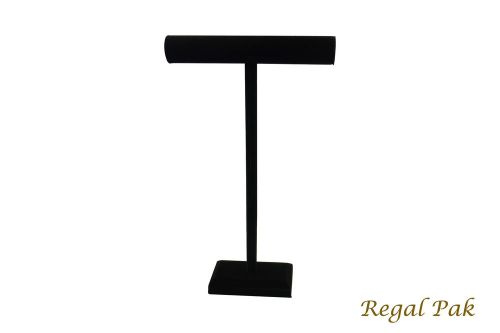 Regal Pak Black Velvet T-Bar Display For Necklace/Bracelet 12&#034; X 22&#034;H