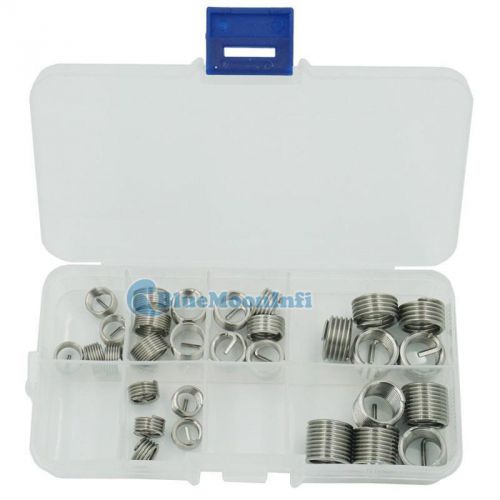 Stainless steel helicoil thread repair inserts assortment fasteners m8 m10 m12 s for sale