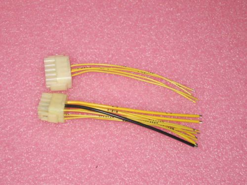 Unitrol 280k 480k siren control 12 &amp; 15 pin wire harness pigtail federal signal
