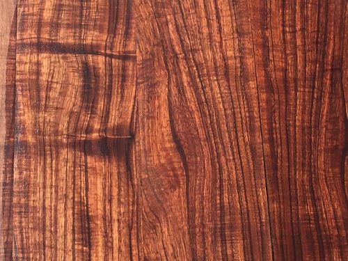 Curly Koa From Hawaii 3 Soprano Ukulele Top And Back Sets 12 Pieces 13&#034;x4x1/8&#034;