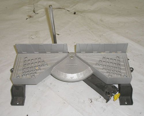 Stanley Miter Saw Box Adjustable Angle Clamping Stand - Incomplete