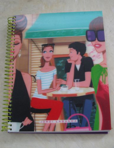 Jordi Labanda Spiral Lined Notebook (missing 11 sheets)!