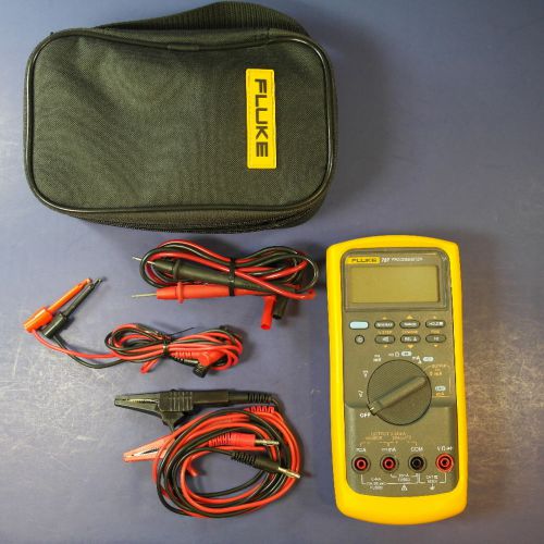Fluke 787 Processmeter, Excellent condition, with Case and Probes