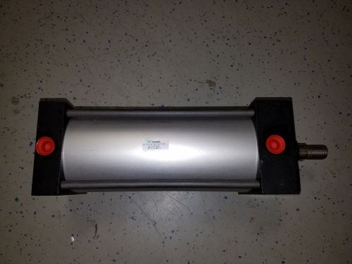14.75&#034; Aluminum Side Tapped/Sleeve Nut Mounted Air Cylinder w/ 8&#034; Stroke 4&#034; Bore