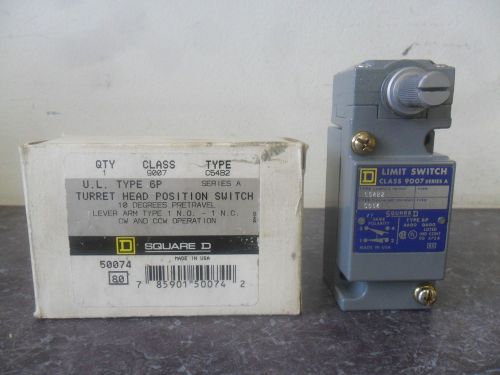 New square d 9007 c54b2 turret head side rotary limit switch ser a nib for sale