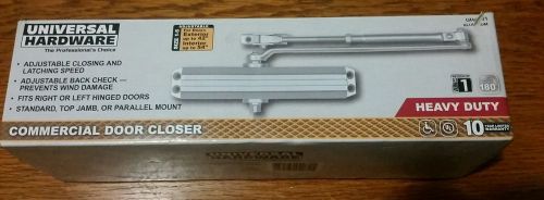 UH4031 HeavyDuty Adjustable Speed Commercial Door Control Closer - Aluminum