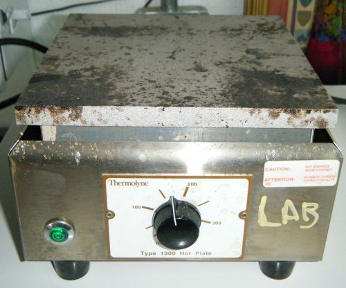 Barnstead/Thermolyne Type 1900 Hot Plate Model ~ Tested working