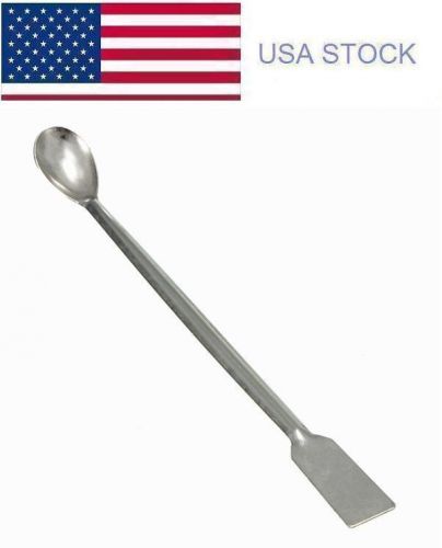 20cm Stainless Steel Spatula Medical Lab Pharmacy Medicine Dispensing Spoon