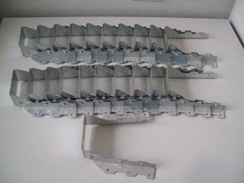 21 x simpson strong tie hus48 double shear joist hangers - new, quick ship for sale