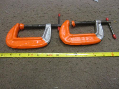 BRINK &amp; COTTON 2&#034; DEEP C CLAMP USED AIRCRAFT TOOLS