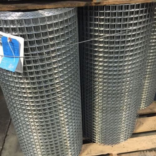 1x1&#034; 14G 36&#034;x100&#039; GALVANIZED Welded Wire Mesh Rolls (GBW)