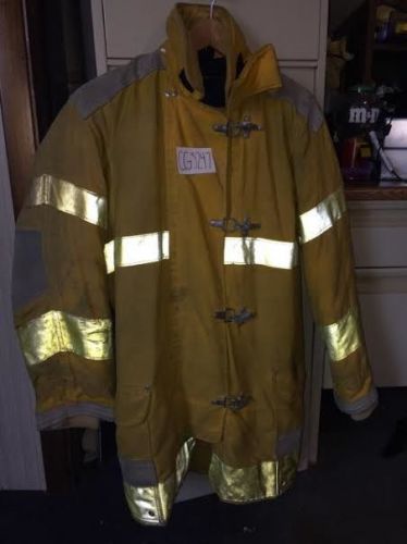 Janesville Firefighter Turnout Coat Size 38-35 W thermal liner fire fighter men