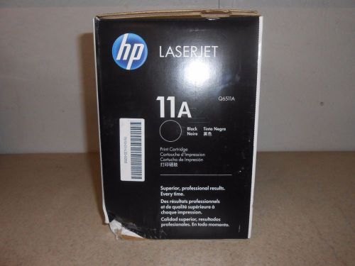 HP Q6511A HP 11A  Black, Genuine Toner Cartridge -(Q6511A)