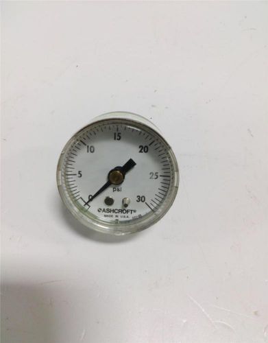 Ashcroft pressure gauge  0-30 psi 221-03 for sale