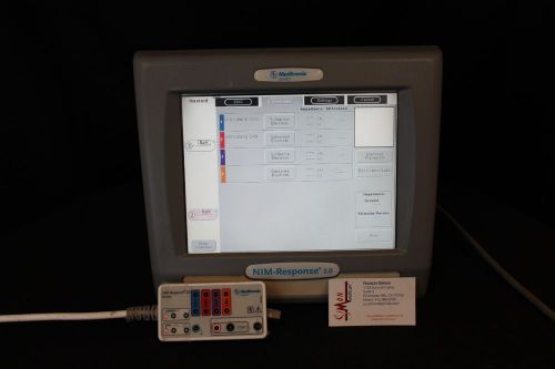Medtronic NIM-Response 2.0  with 4 channel Interface - 1 Year Service Warranty