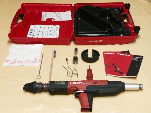 Hilti dx 351 ct with extension pole kit for sale