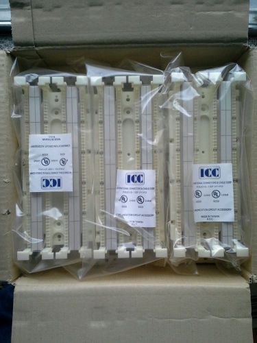 &#034;NEW&#034;Box of 3 ICC COMMUNICATION CIRCUIT ACCESSORY P/N. IC 110 - 100F