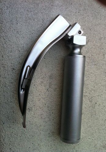 Laryngoscope Macintosh Blade #1 with Medium Handle EMT