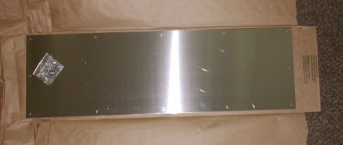 New Hager Kick Plate Door Protection 10&#034; x 32&#034; Satin Stainless Finish 194S US32D