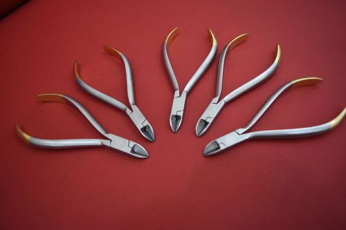 Hard Wire Cutter TC set of 5 pieces Orthodontic Instruments By DentaMax