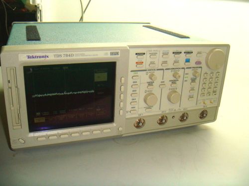 Tektronix Oscilloscope TDS784D W/Opt. 05,1M,2M,2C,3C  4-channel 1GHz 4GS/s #TQ82
