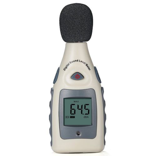 Sound Level Meter Portable Digital Sound Level and Decibel Measuring Meter Te...
