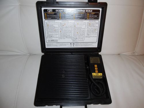 CPS CC220 Compute-A-Charge High Capacity Digital Refrigerant Scale