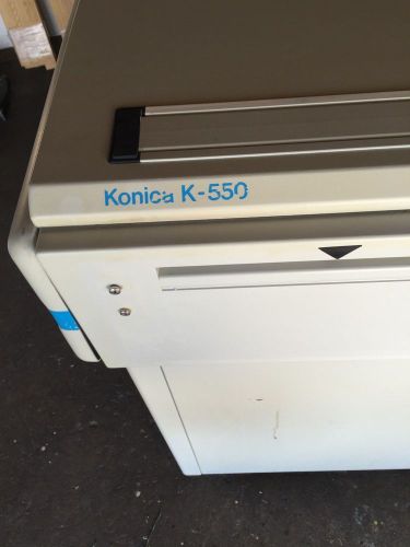 GLUNZ &amp; JENSEN MULTILINE KONICA 550/22 INCH FILM PROCESSOR