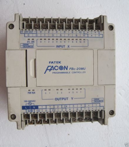 1pc FATEK FACON FBE-28MU USED Programmable Controller
