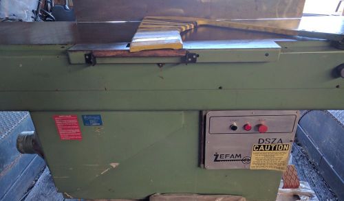 Zefam DSZA 51 20&#034; JOINTER 4 KNIFE CUTTER HEAD 5HP 3PH