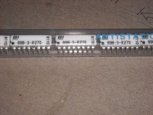 QTY 17  898-3-R270 BI TECH 16 PIN DIP CERAMIC 270 Ohm ISOLATED RESISTOR NETWORKS