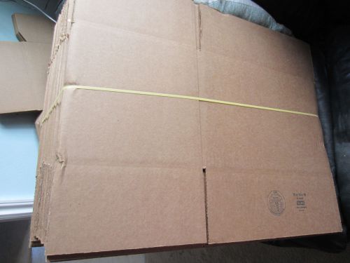 24 cardboard packing shipping boxes corrugated box carton NEW 15x10x10&#034;