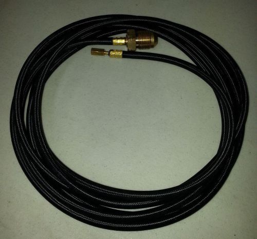 45V03R 12.5 foot power/water return tig torch braided cable