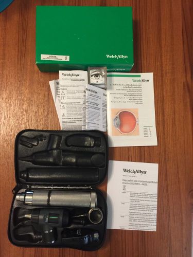 welchallyn ophthalmoscope/otoscope 3.5 V diagnostic set model 97200-MC