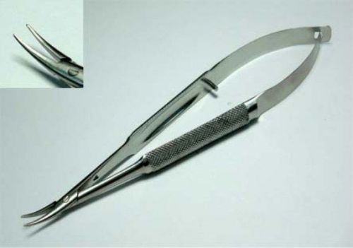 65-576, Barraquer Needle Holder Curved, 14.0 cm Without Lock 140MM Optometry