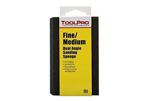 ToolPro Dual Angle Sanding Sponges Fine/Medium (24 pack)