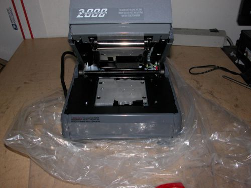 Newbold addressograph credit card imprinter 2100 electric imprinter printing for sale