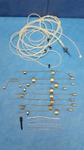 Dental Instruments/Accessories Lot, Non-Disposable Irrigation Tubing/Cannulas