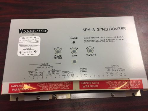 Woodward SPM-A Synchronizer Model # 9907-028
